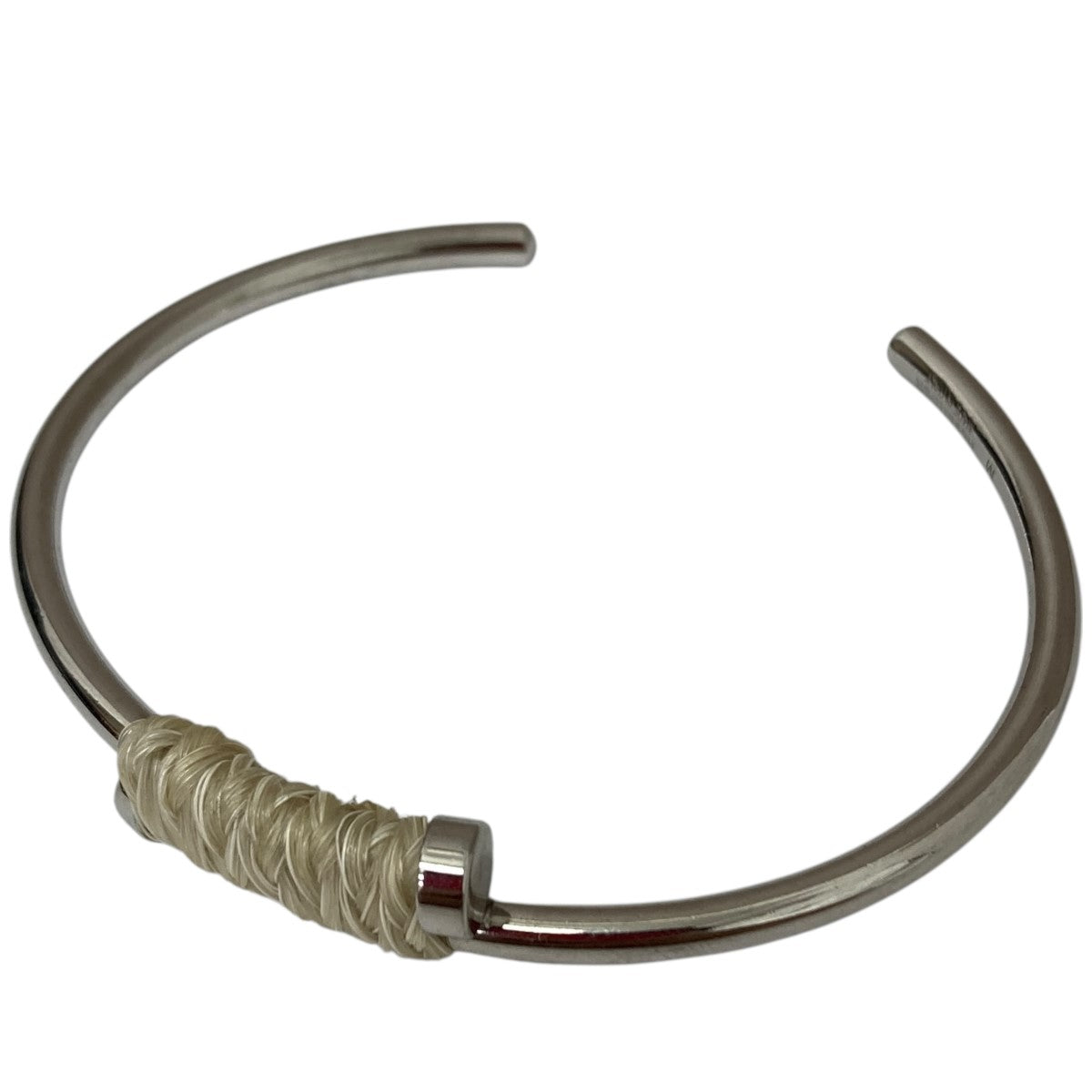 JIL SANDER シルバーバングル Sサイズ JIL SANDER ジルサンダー バングル BAND BRACELET バンド