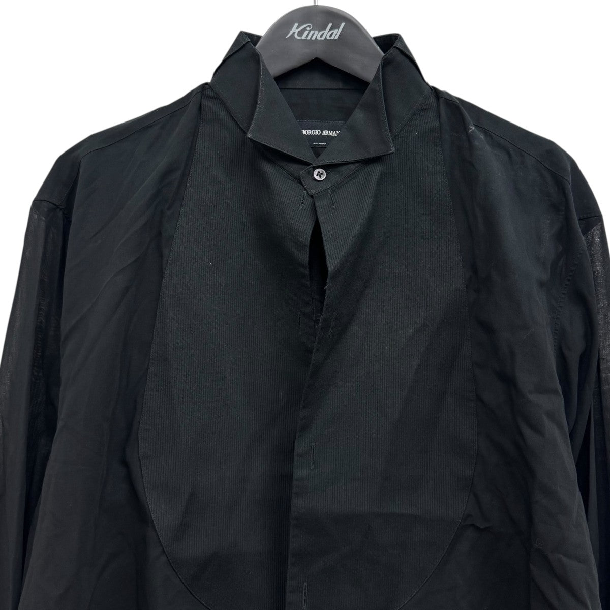 Giorgio Armani ブラックブレザー サイズ48 Giorgio Armani Silk One-Button Blazer | Saks Fifth Avenue