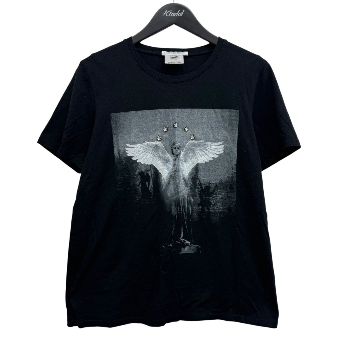 希少【GIVENCHY】ジバンシィ コントラスト Tシャツ GIVENCHY (ジバンシィ) コットン コントラストステッチ ロゴ