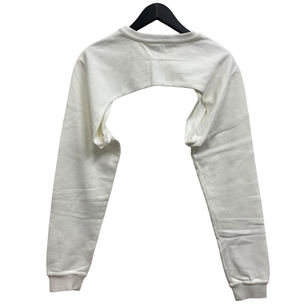 GIVENCHY ホワイト トレーナー GIVENCHY(ジバンシィ) 変形ショート丈 スウェットトレーナー 12J