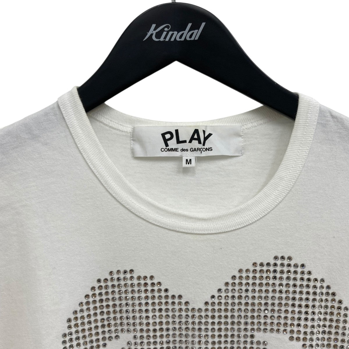 【PLAY COMME des GARÇONS】半袖Tシャツ M COMME des GARCONS コムデギャルソン プレイ PLAY 半袖ロゴT