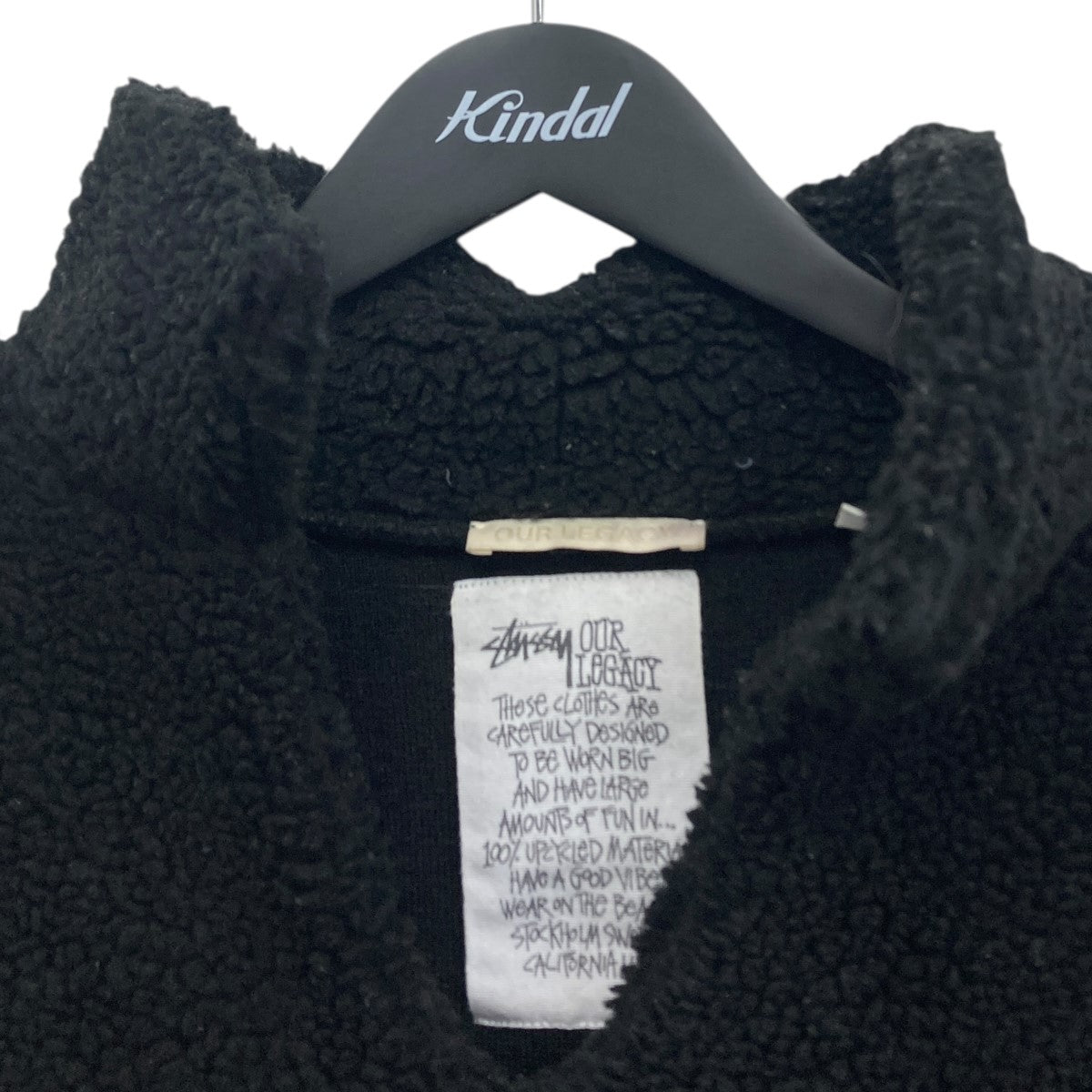 OUR LEGACY×stussy Work Shop Runner Fleece Pullover フリースプル