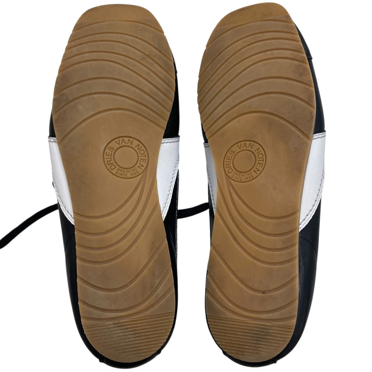 DRIES VAN NOTEN ブラックセルフタイビーニー SETUP7 ニット帽 ニットキャップ 「SETUP7」ニットショート