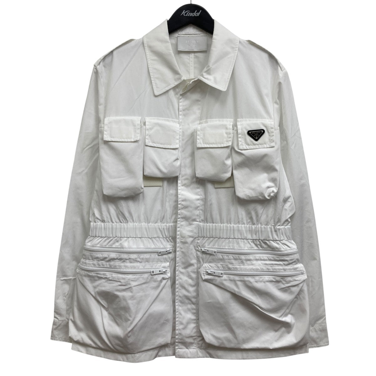 PRADA(プラダ) テーラードジャケット UGI223 グレー サイズ 48