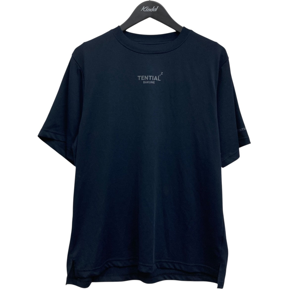 TENTIAL BAKUNE DRY SHORT SLEEVE T-SHIRT ロゴプリントTシャツ 古着・中古-1枚目のアイテム画像
