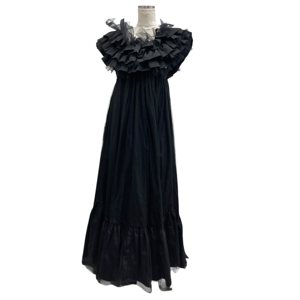 【極美品】Viviano Sue ヴィヴィアーノ 異素材アシンメトリーワンピース 極美品】Viviano Sue ヴィヴィアーノ 異素材アシンメトリー