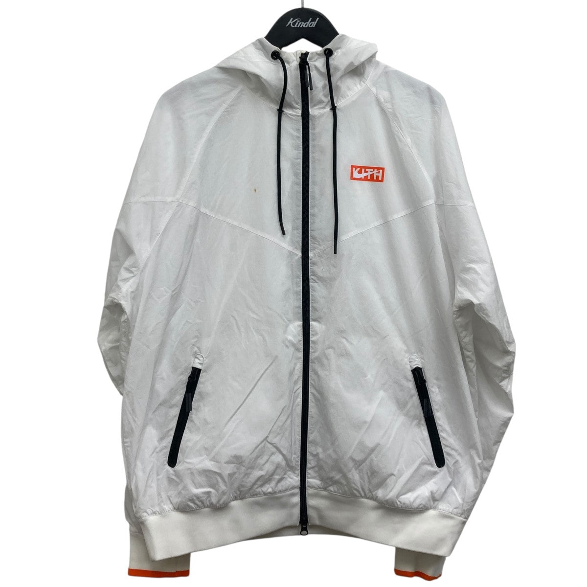 NIKE×KITH ナイロンジャケット CZ1798-100 ホワイト サイズ M