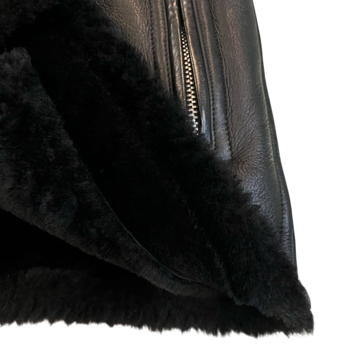 「SPANISH MOUTON VEST」レザージャケットMRB175
