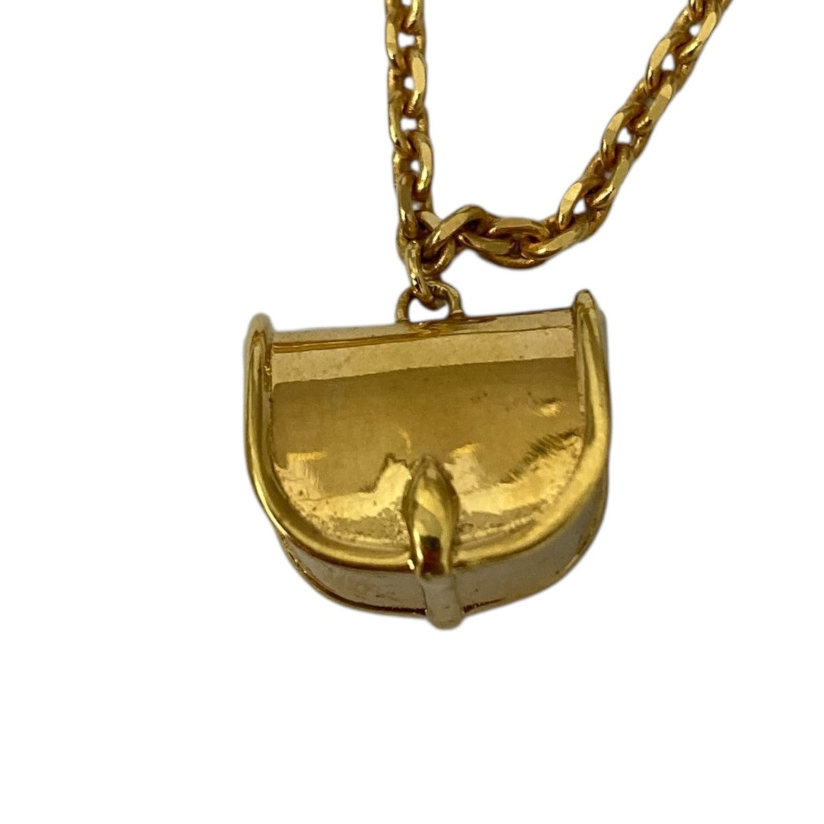 CELINE(セリーヌ) バッグモチーフブレスレット ゴールド サイズ