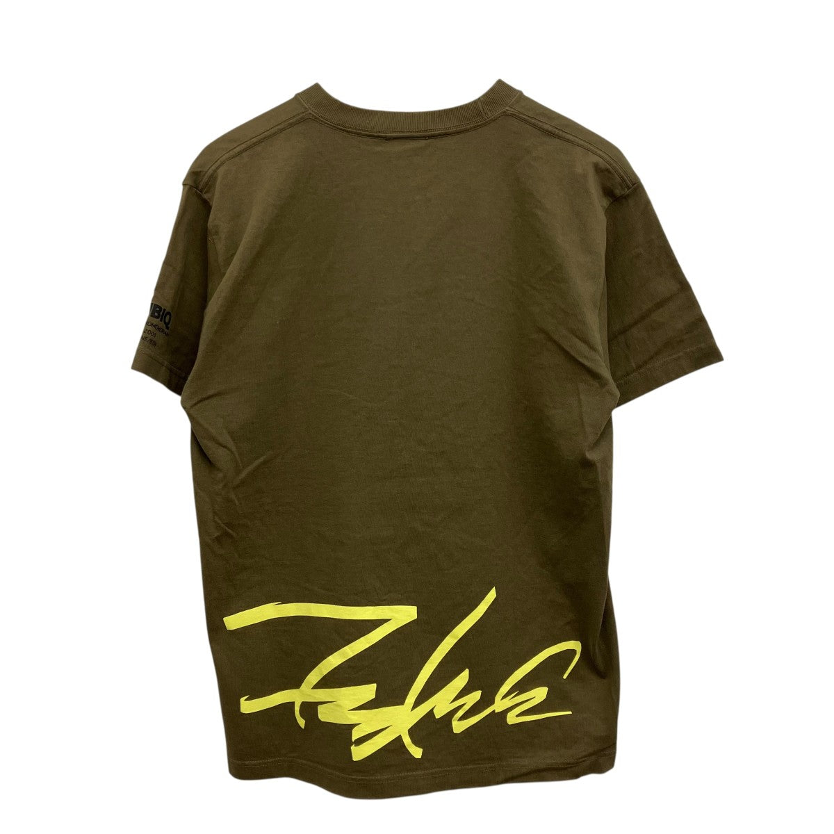 FUTURE×UBIQ サインプリントTシャツ 古着・中古-2枚目のアイテム画像
