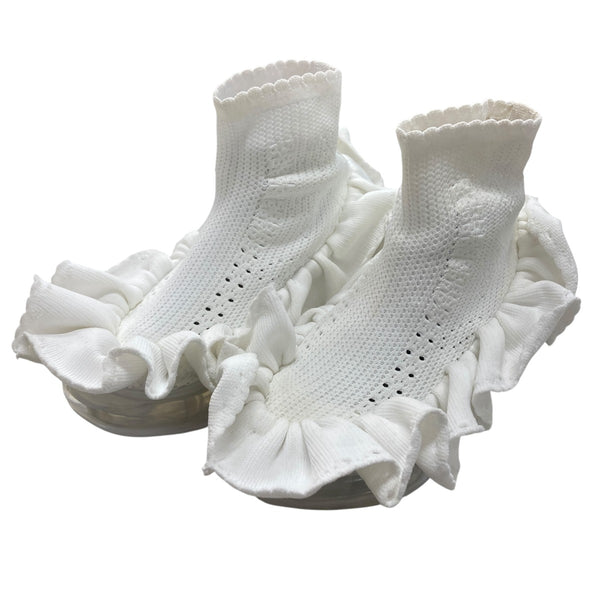 【おまけ付き】jenney fax Moonソールスニーカー ホワイト おまけ付き】jenney fax Moonソールスニーカー ホワイト おまけ付き