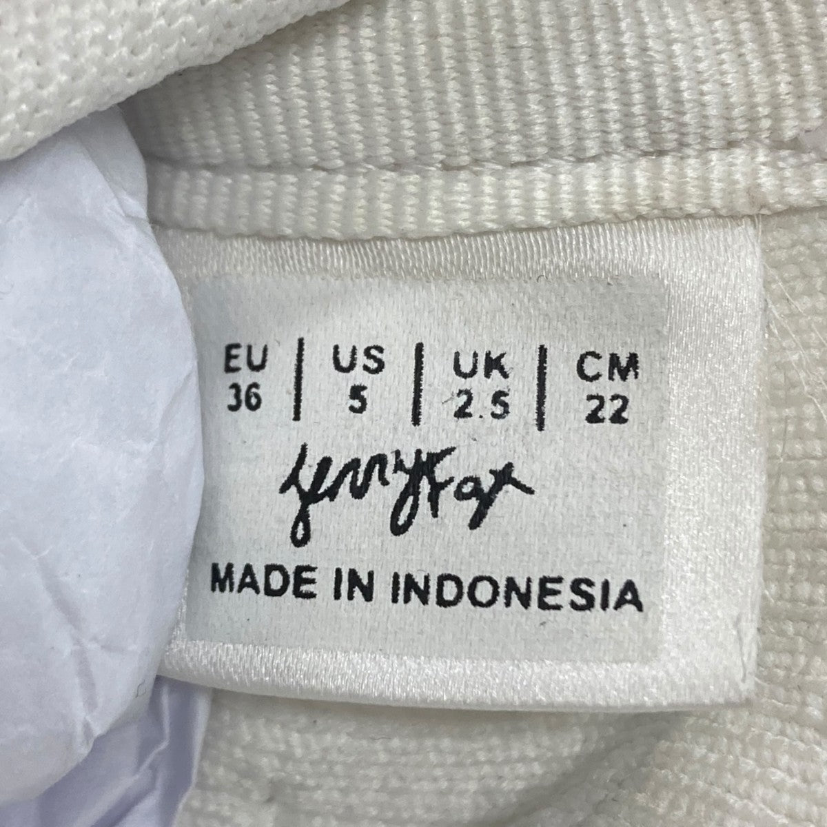 Jenny Fax(ジェニーファックス) 25SS ソックススニーカー