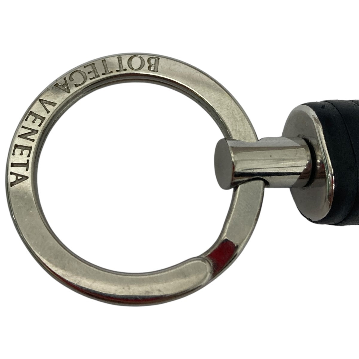 BOTTEGA VENETA(ボッテガヴェネタ) キーリング ブラック サイズ