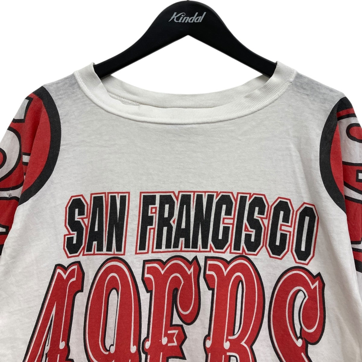 ヴィンテージtシャツ販売　流行物 様 古着 90s デビル 悪魔 メッセージ エロ Tシャツ XL位 古着