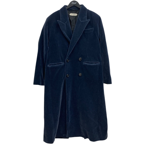 【最終値下げ※5/10古着屋への売却予定】NAMACHEKO コート NAMACHEKO(ナマチェコ) 21AWオーバーコート ブルー サイズ -｜【公式