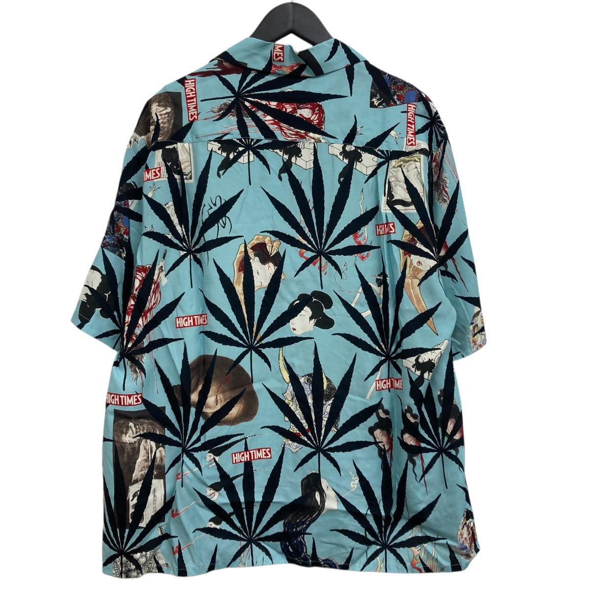 【新品・未使用】 WACKO MARIA ダイヤ柄 ロングスリーブシャツ WACKO MARIA(ワコマリア) 24AW ダイヤ柄長袖ハワイアンシャツ
