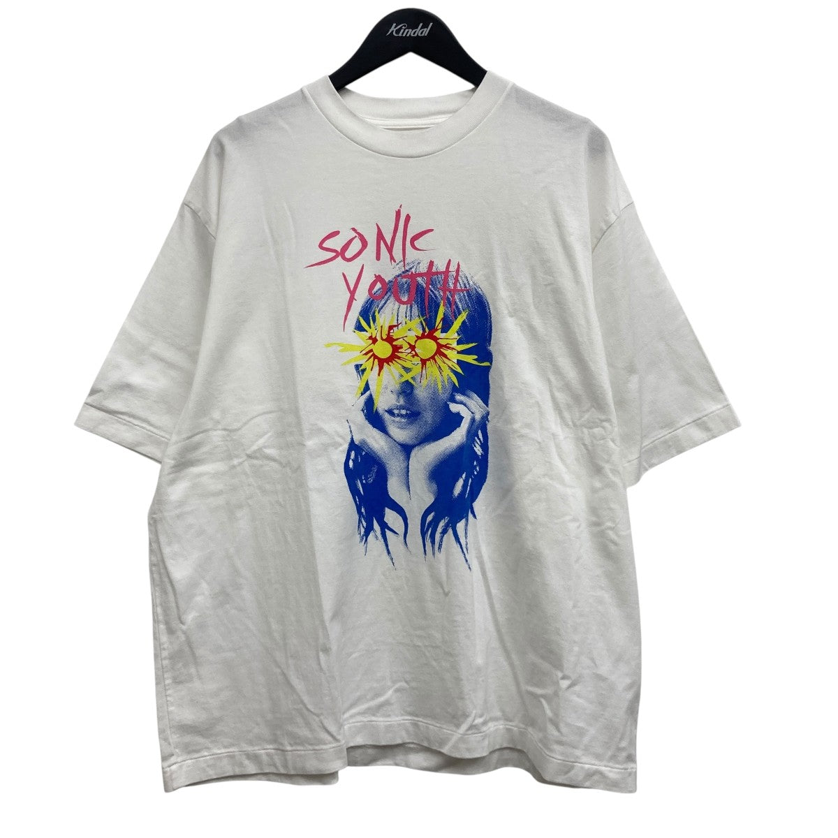 blurhms Sunburst Print Tee WIDE プリントTシャツ 古着・中古-1枚目のアイテム画像