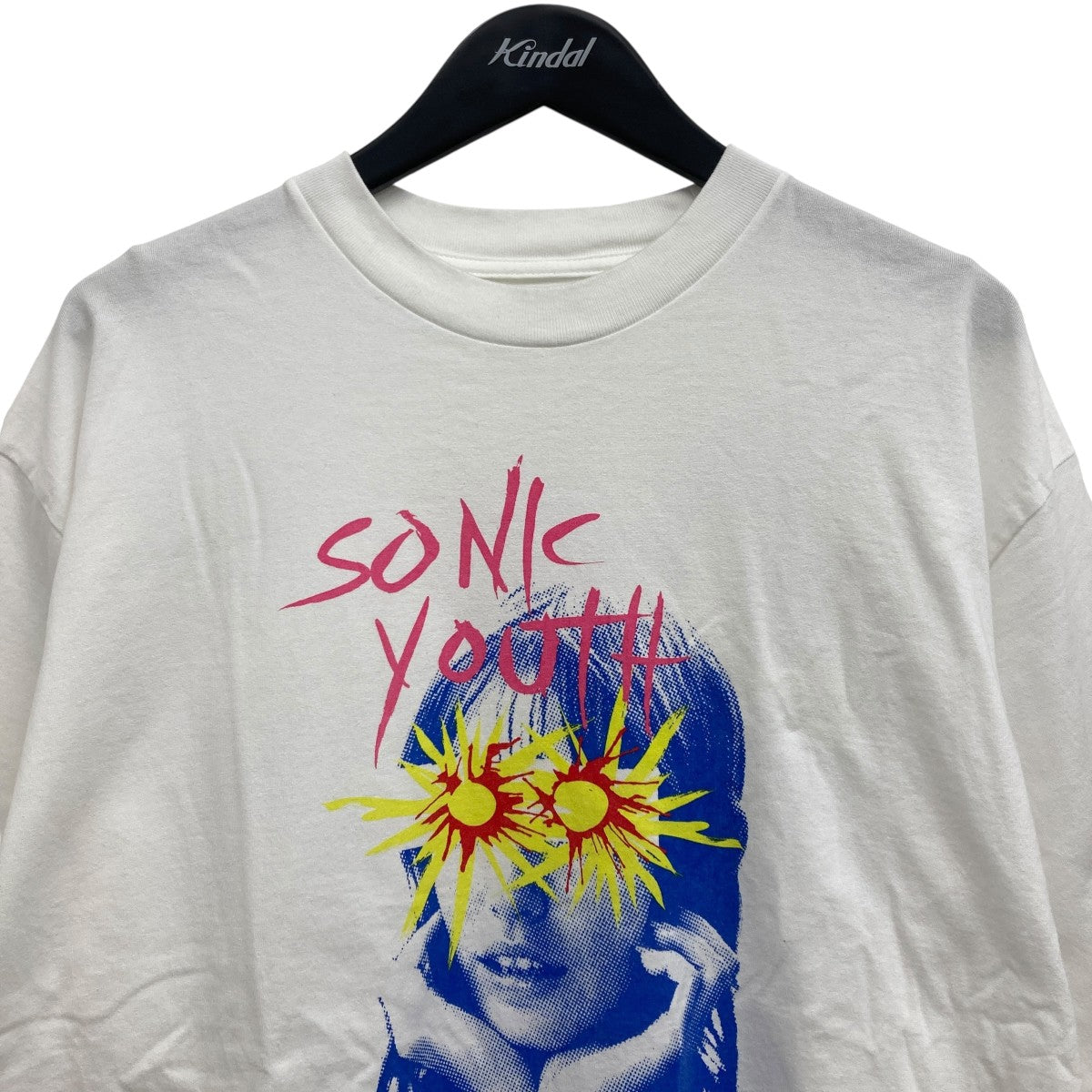 blurhms Sunburst Print Tee WIDE プリントTシャツ 古着・中古-3枚目のアイテム画像
