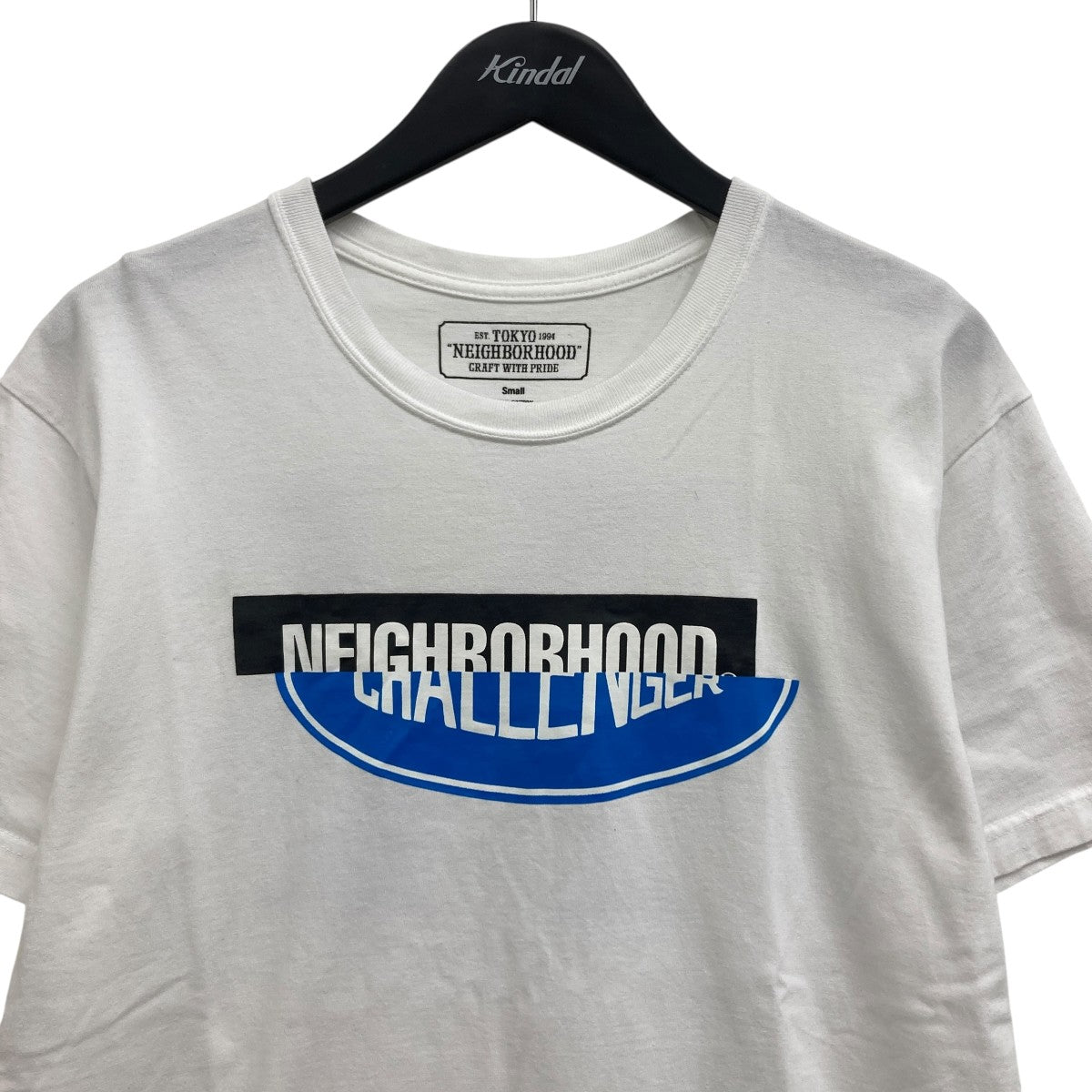 NEIGHBORHOOD×CHALLENGER プリントTシャツ ホワイト サイズ S