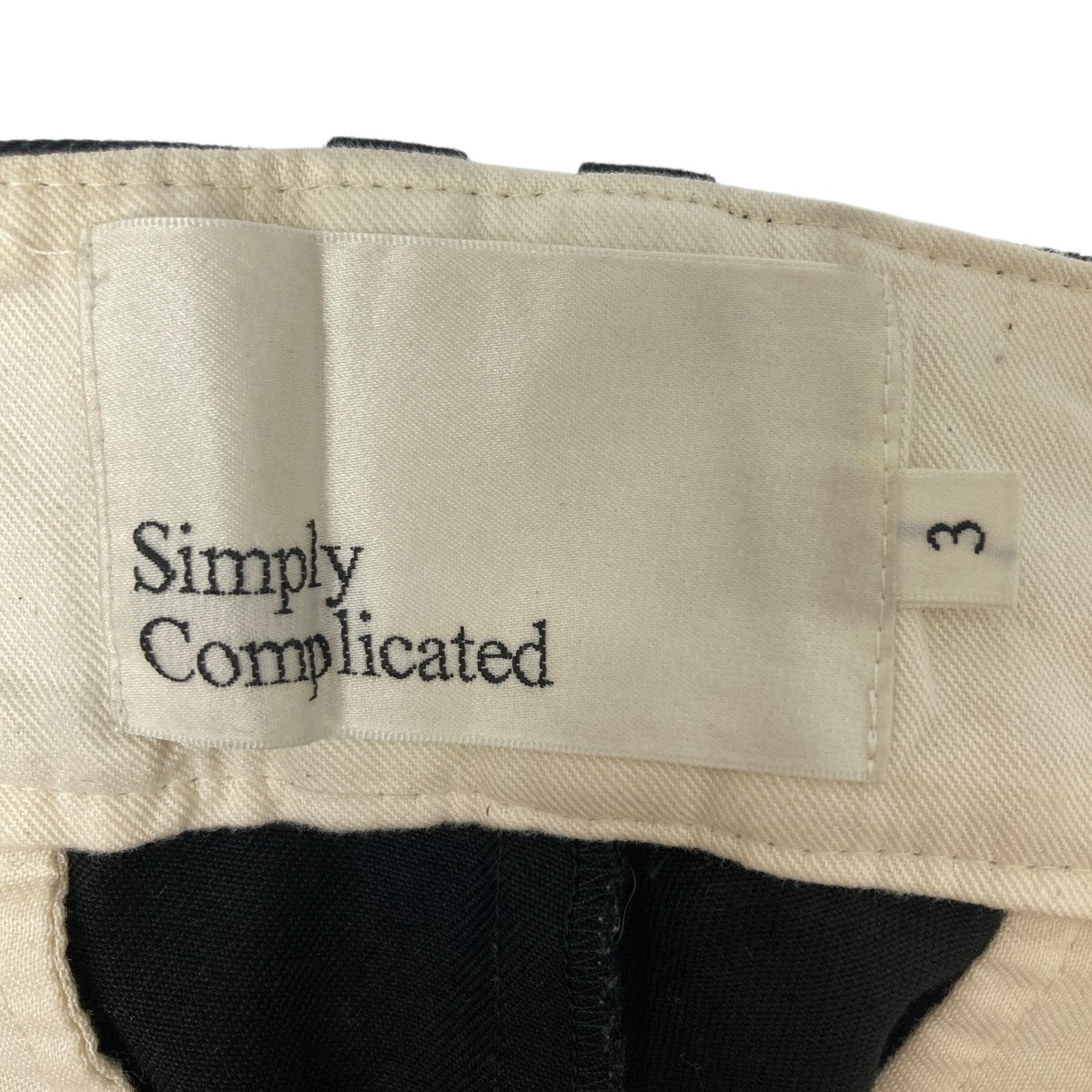 SIMPLY COMPLICATED(シンプリーコンプリケイテッド) LOOSE FIT