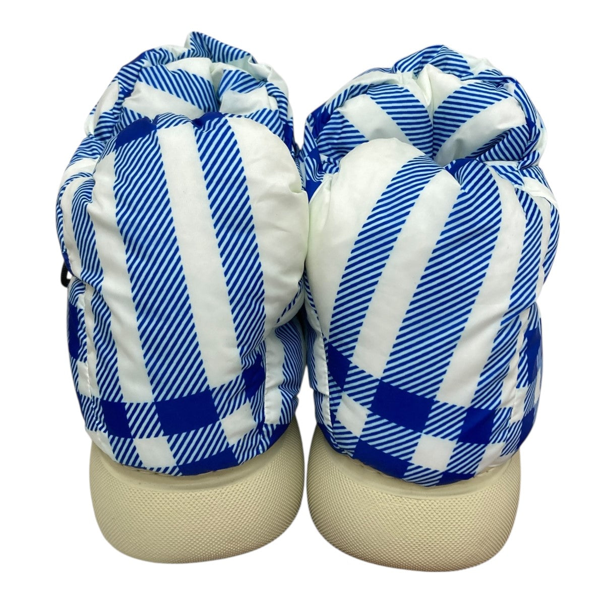 Burberryチェックピローブーツ Burberry Check Pillow Drawstring Boots Brand New W/Box And