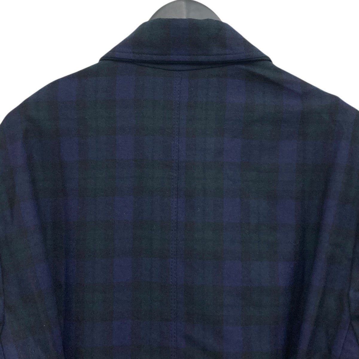 GUCCI(グッチ) チェスターコート ネイビー×ブラック サイズ 44