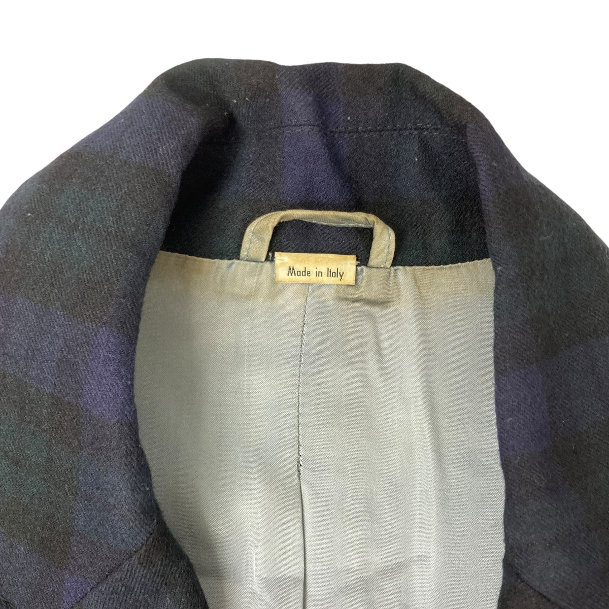 GUCCI(グッチ) チェスターコート ネイビー×ブラック サイズ 44｜【公式