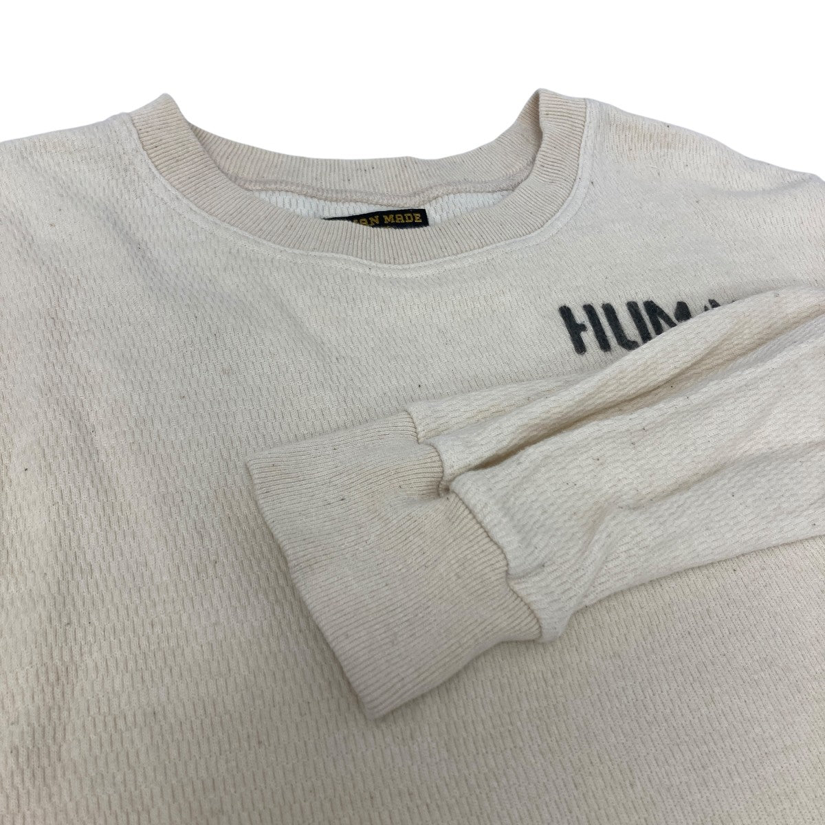 【HUMAN MADEヒューマンメイド】サーマルL/S Tシャツ HUMAN MADE(ヒューマンメイド) サーマルカットソー HM28CS006