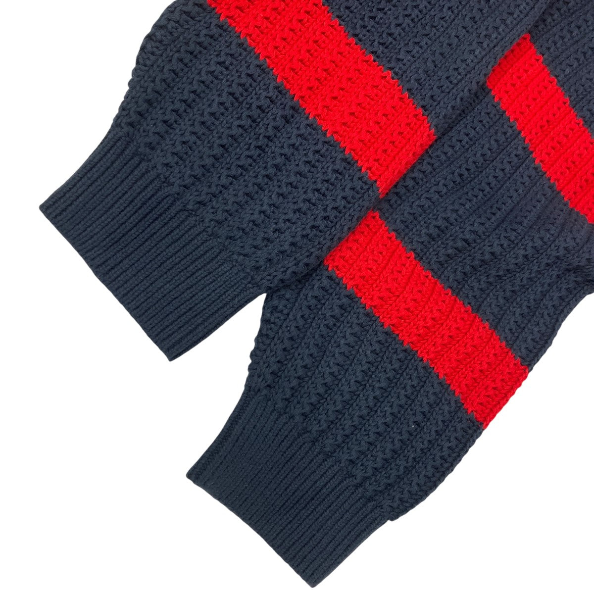 Supreme ストライプ ニットセーター Supreme Sleeve Stripe Zip Up Sweater (SS23) - $188