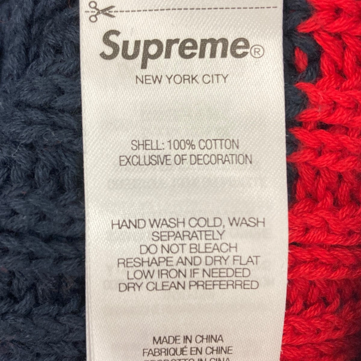 Supreme ストライプ Tシャツ ネイビー/レッド 楽天市場】supreme ボーダー（Tシャツ・カットソー｜トップス
