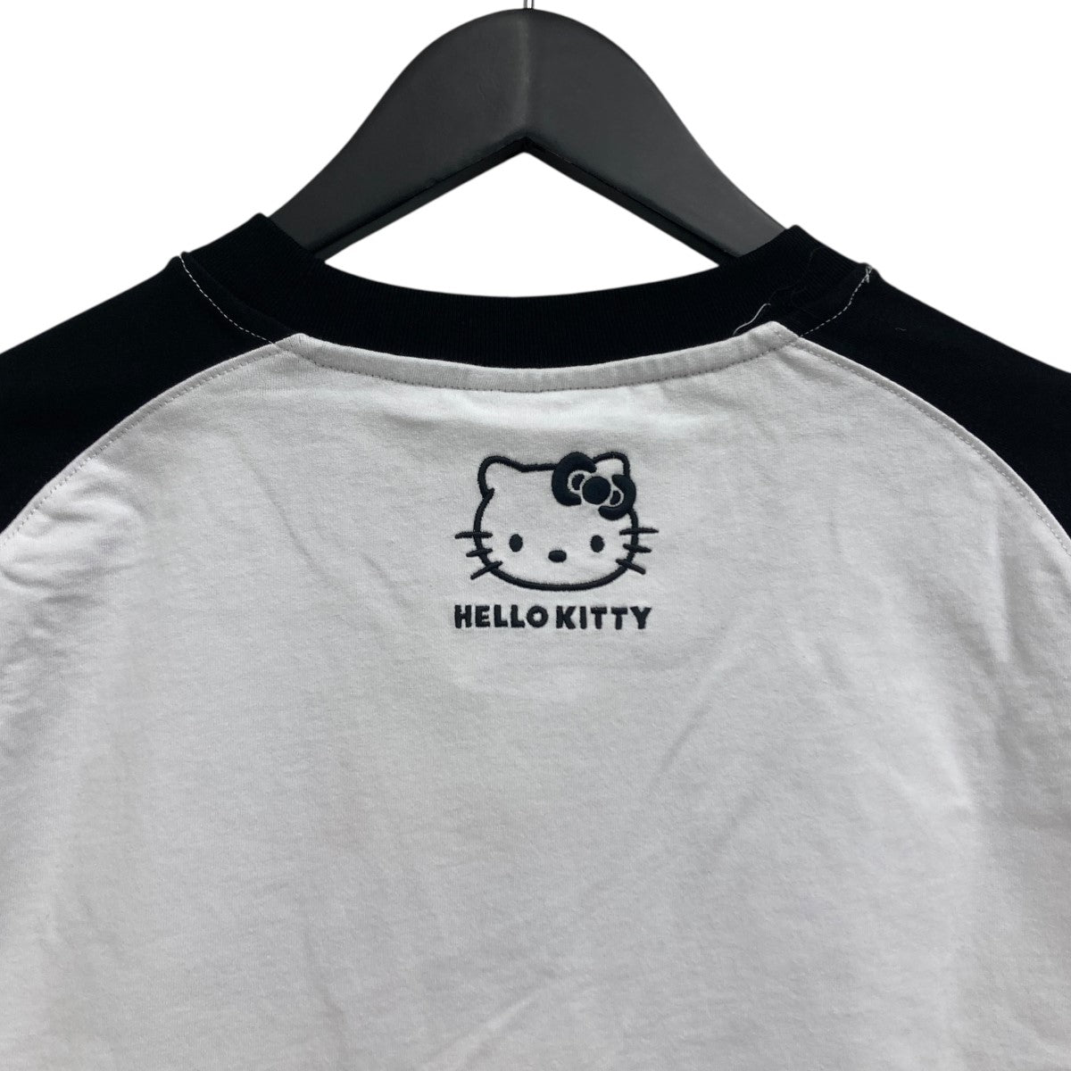 WHO OSIS×HELLO KITTY ラグラン長袖Tシャツ 古着・中古-4枚目のアイテム画像