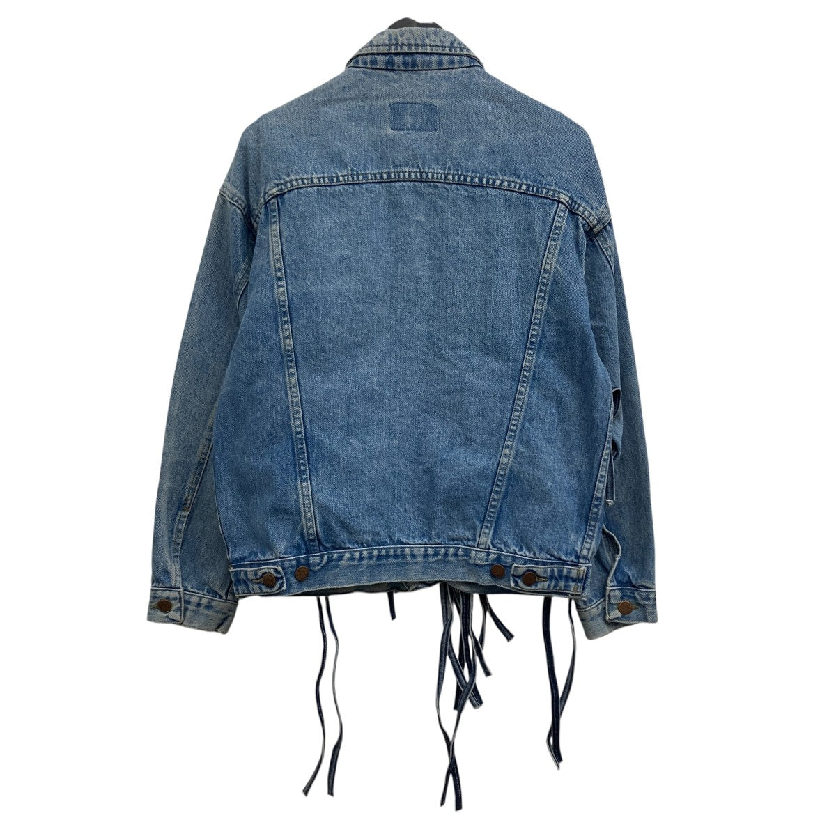 Requal★24SS リボン　デニムジャケット RequaL(リコール) デニムジャケット RQ24SS-JK04 インディゴ