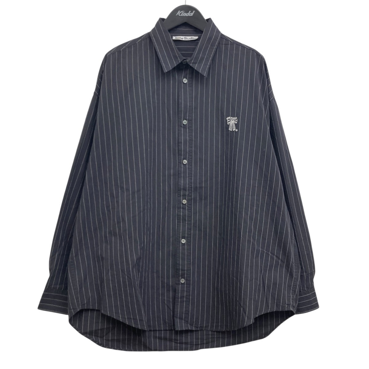 Acne Studios 開襟シャツ Acne Studios - acne studios アクネストゥディオズ インディゴ