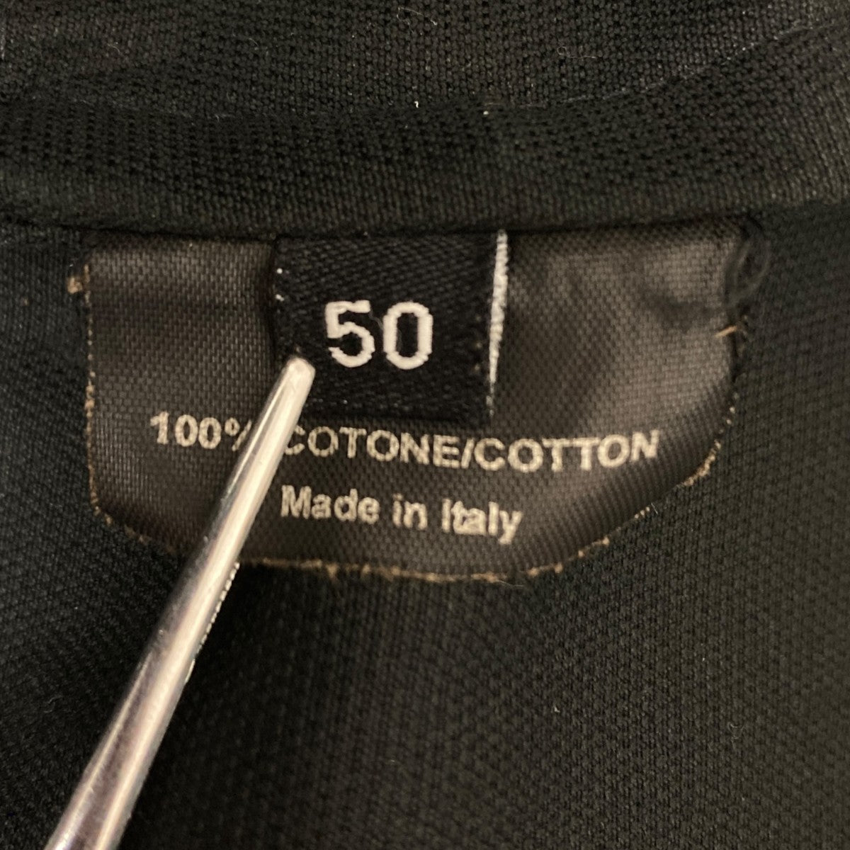 ロンハーマン限定TOMFORDミリタリーシャツジャケット40別注グッチPRADA GUCCI(グッチ) TOM FORD期ジャケット ブラック サイズ 50