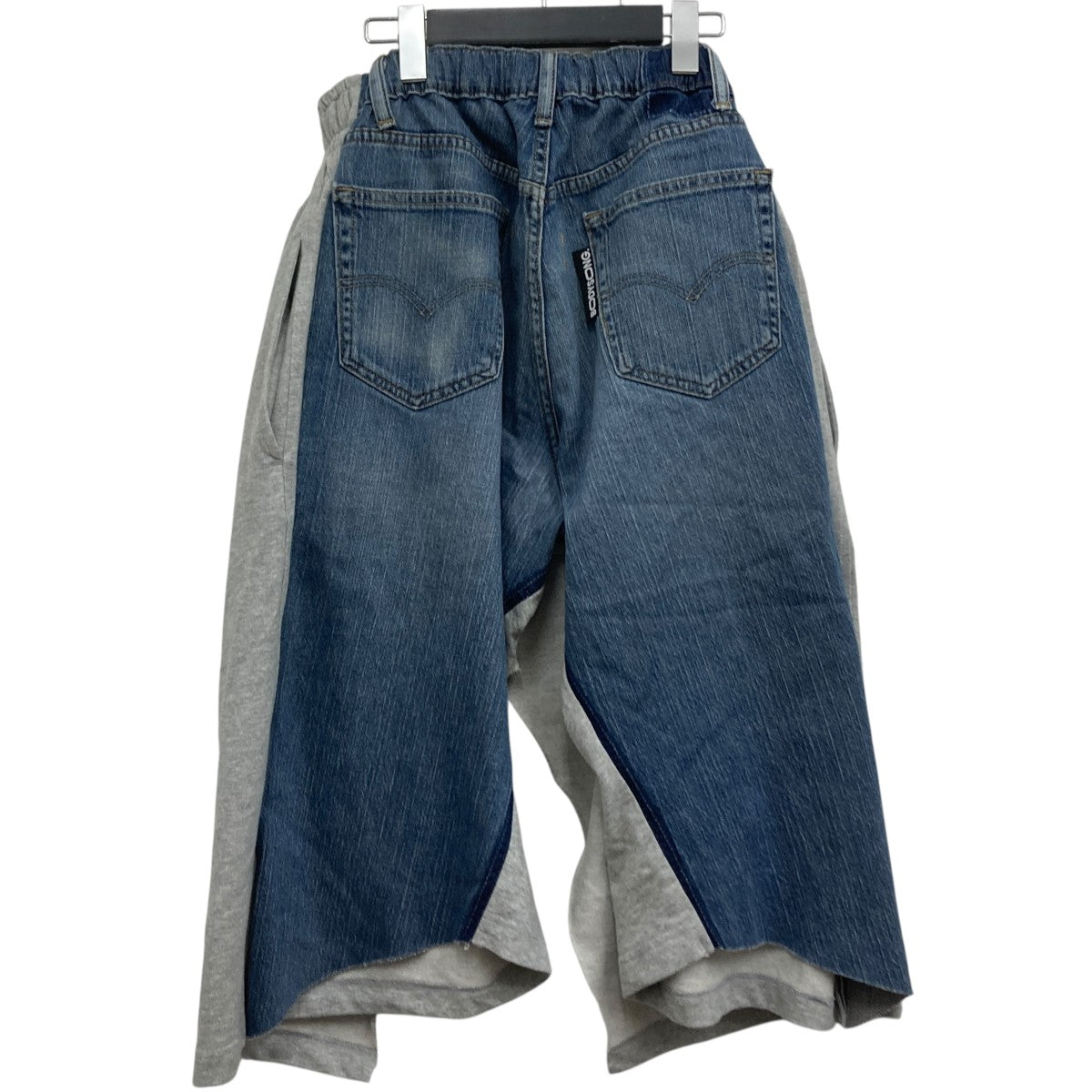 bodysong. ドッキングパンツ bodysong．(ボディソング) 25SS デニムドッキングスウェット