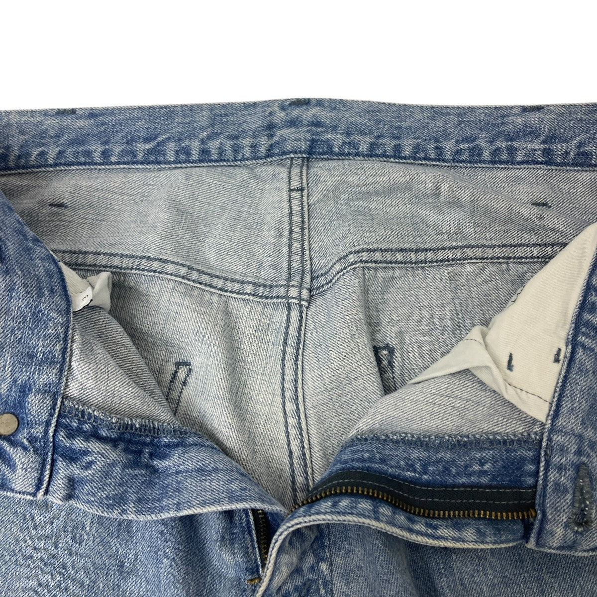 UNUSED デニムパンツ UNUSED(アンユーズド) デニムパンツ インディゴ サイズ 3