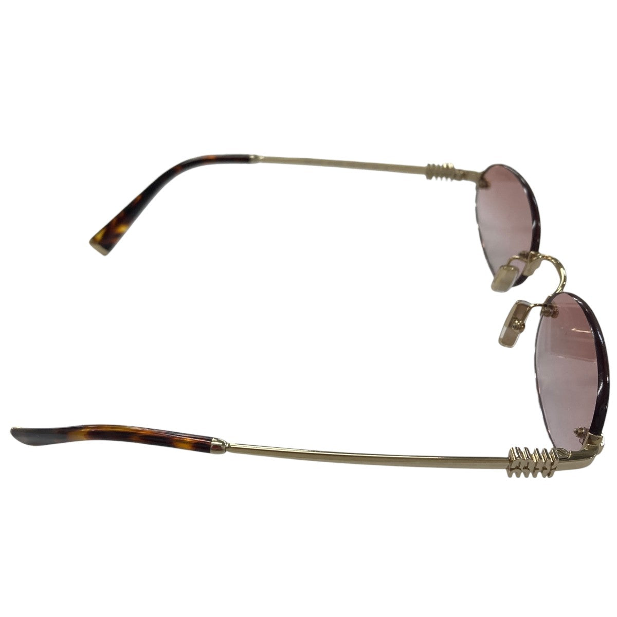 ❤️miu miu ミュウミュウ❤️ オリーブグリーン　　　　 サングラス Loden Green Lenses Miu Miu Logo Sunglasses | Miu Miu