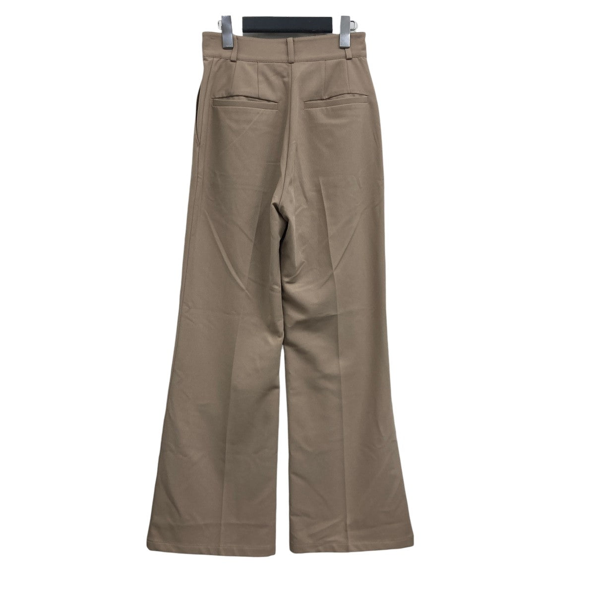 CLANE(クラネ) CENTER PRESS BELL BOTTOM PANTS スラックス