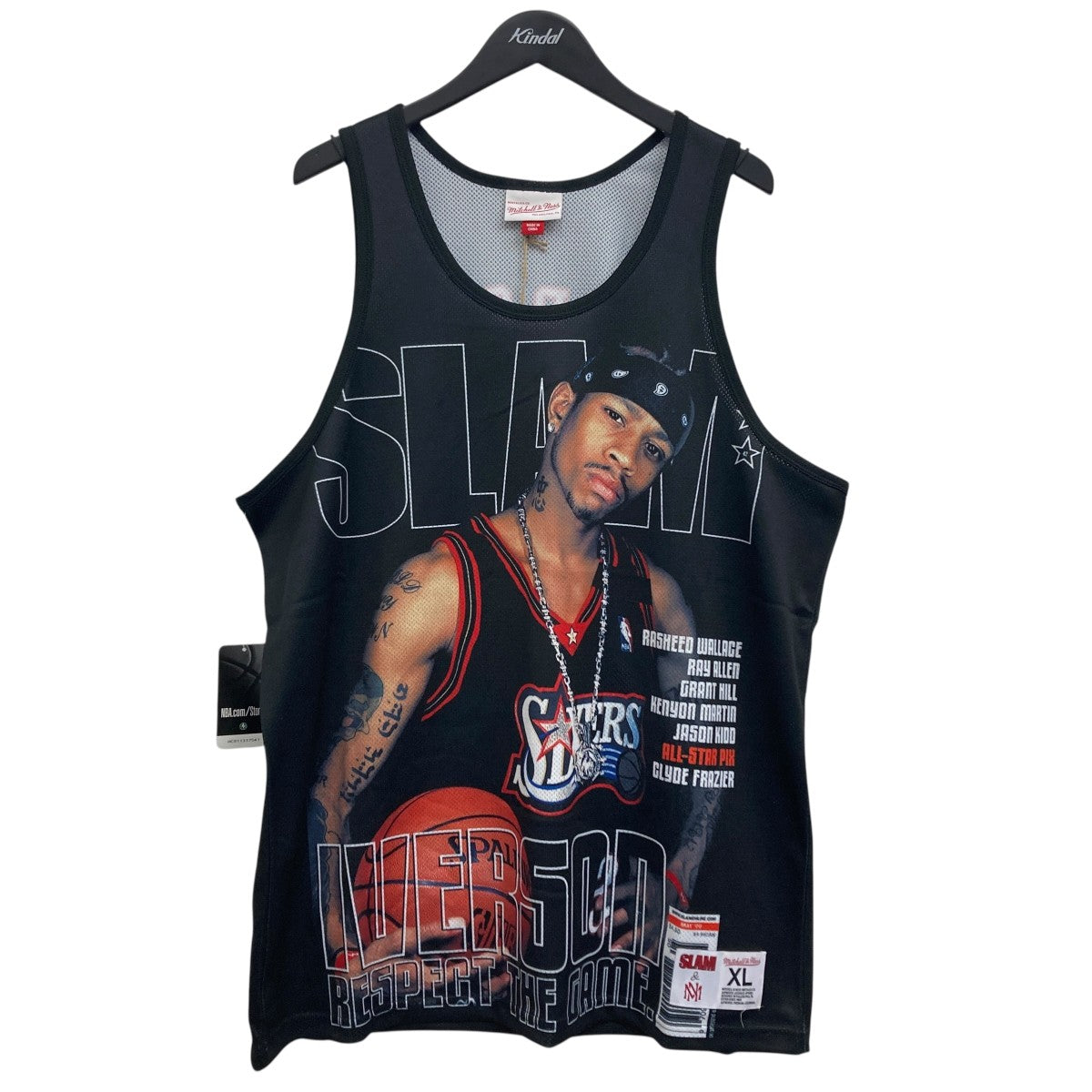 MITCHELL ＆ NESS バスケットボールトップ 古着・中古-1枚目のアイテム画像