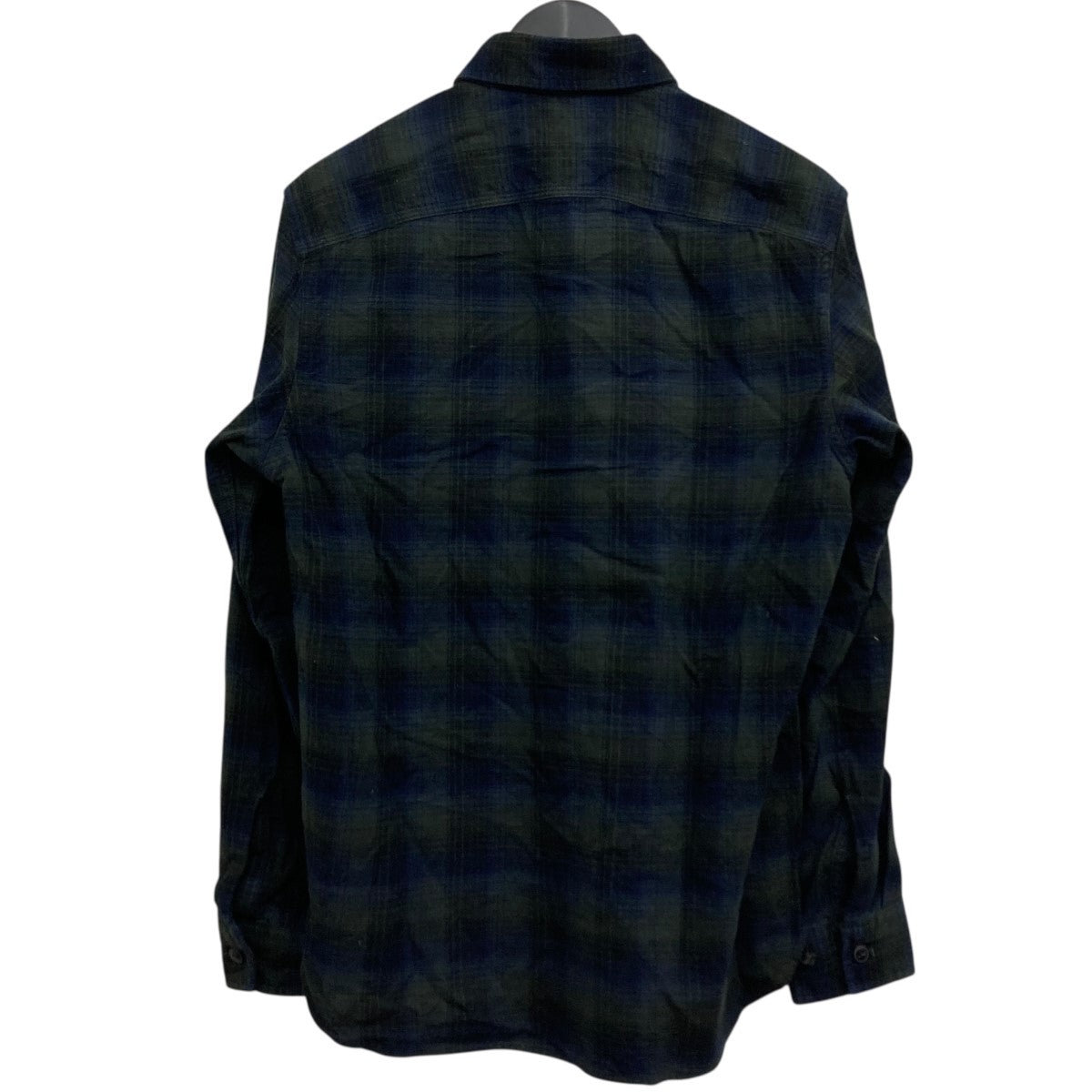 RRL(ダブルアールエル) チェックシャツ ネイビー×グリーン
