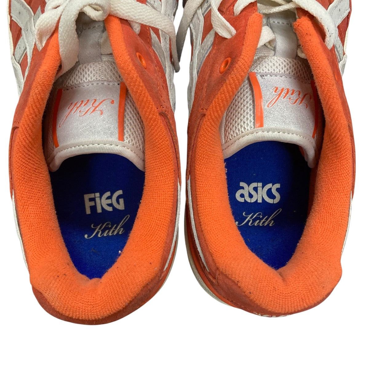 asics×KITH ローカットスニーカー 1201A894 オレンジ サイズ