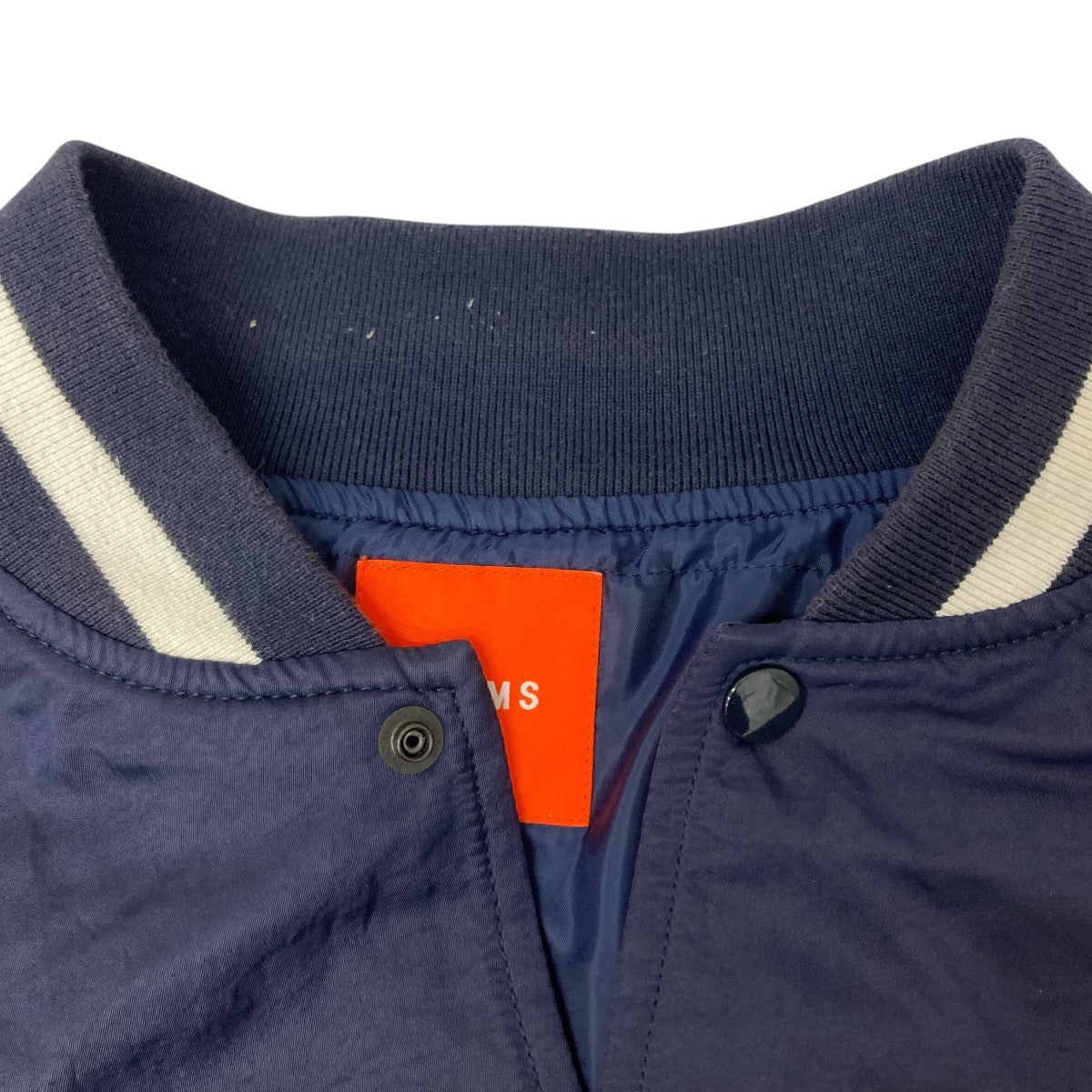 BEAMS PLUS/ネイビー ナイロンジャケット ジッパー付き セール】ナイロン ベイ ジャケット（ブルゾン）｜BEAMS PLUS
