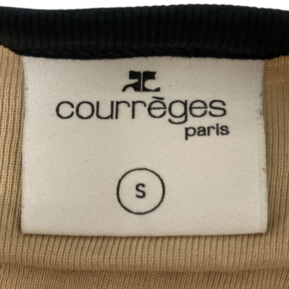 courreges(クレージュ) ホルターネックトップ ベージュ サイズ S