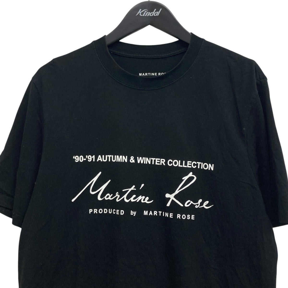 Martine rose(マーティンローズ) プリントTシャツ ブラック