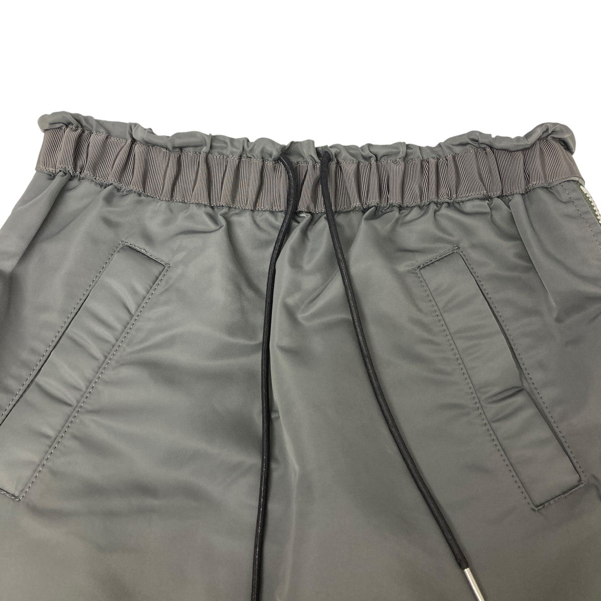 sacai(サカイ) MA-1ナイロンサイドプリーツスカート SCW-003