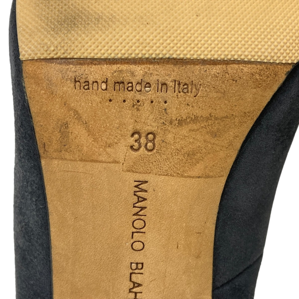 Manolo Blahnik(マノロブラニク) ヒールパンプス グレー サイズ