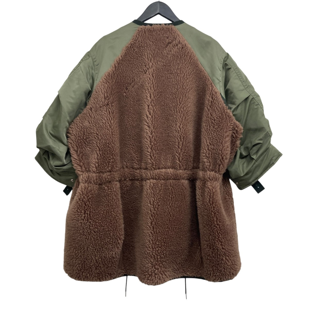 sacai ファー　コート　ナイロン　コート　ジャケット　M-51 sacai ファー コート ナイロン コート ジャケット M-51 sacai