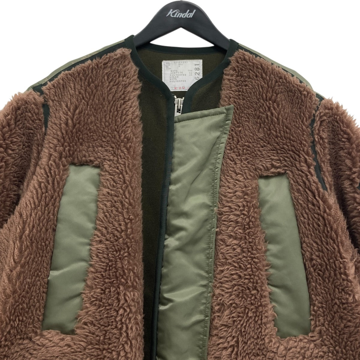 sacai   ミリタリーファーコート sacai ミリタリーファーコート