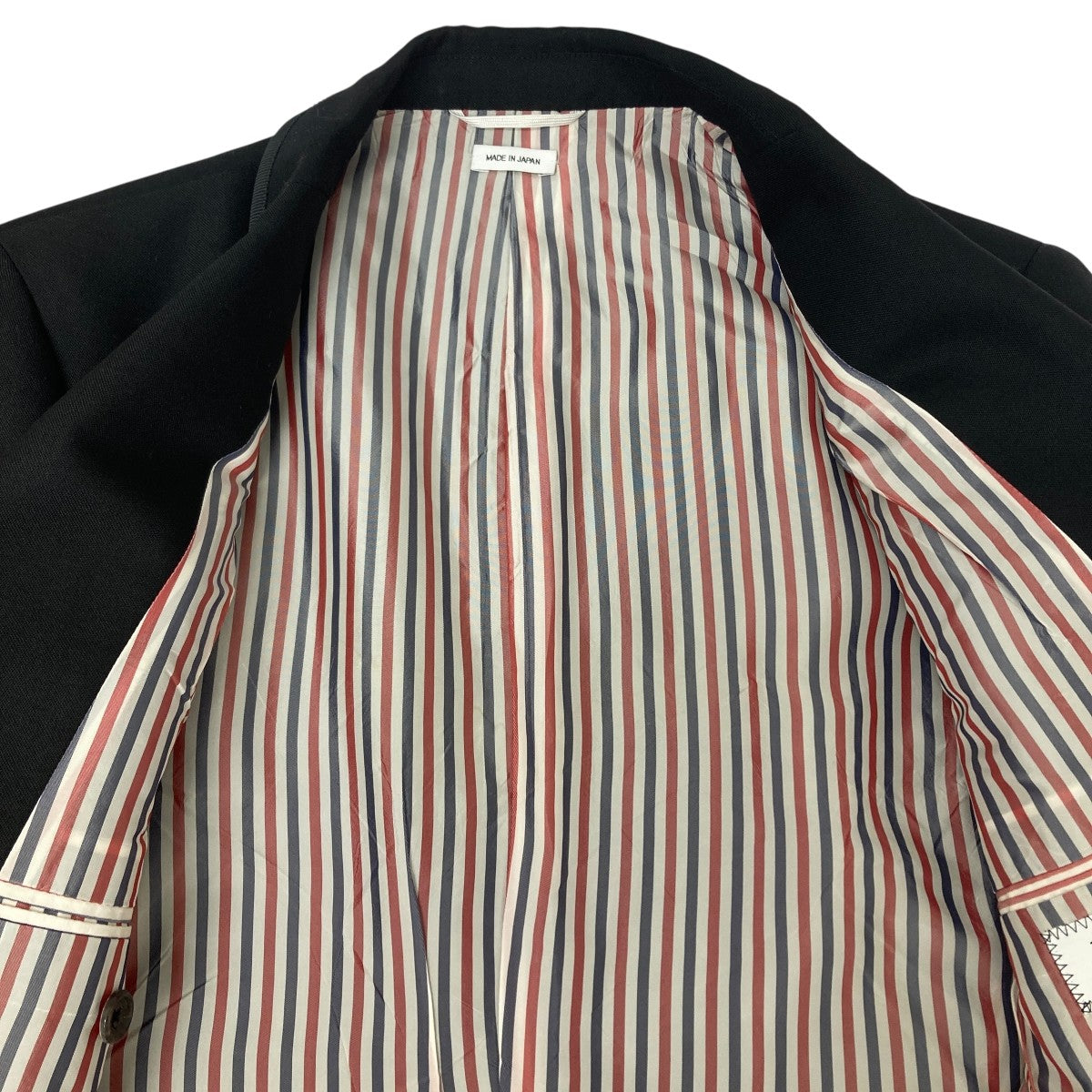【新品未使用】トムブラウン　テーラードジャケット　サイズ0 Thom Browne(トム・ブラウン) テーラードジャケット ブラック