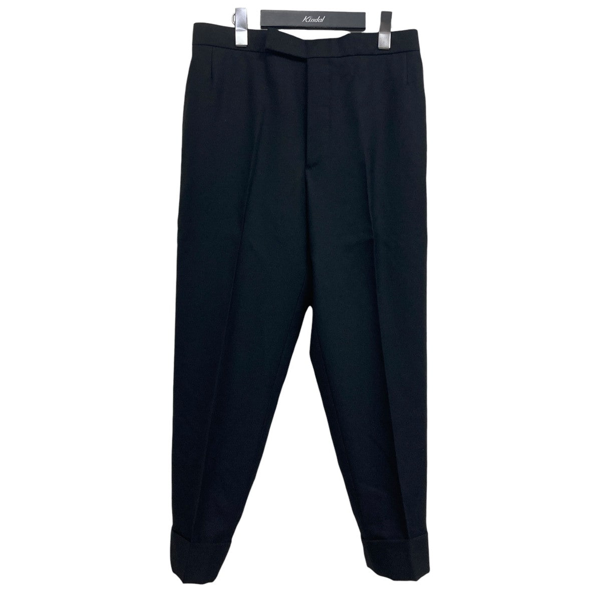 THOM BROWN トムブラウン　スラックス　ストレート　サイズ2 Thom Browne(トム・ブラウン) スラックス ブラック サイズ 2